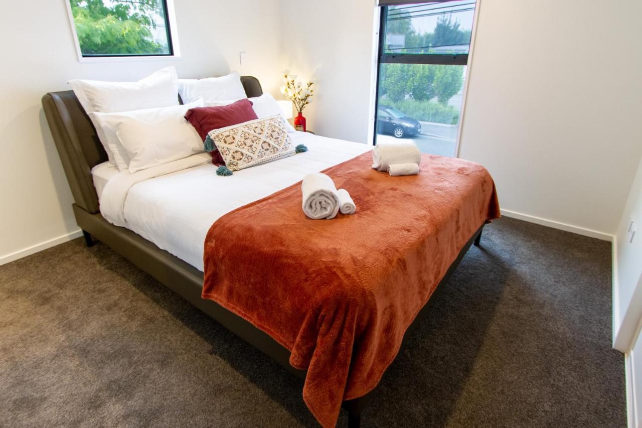2 Bed Paradise Near Hagley Park Appartement Christchurch Buitenkant foto